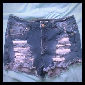 Jean shorts